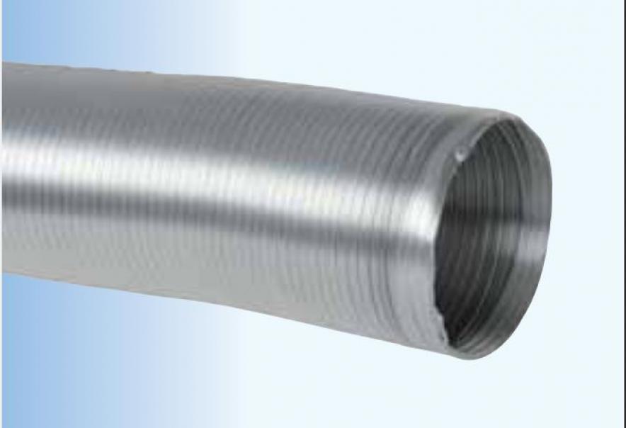la ventilazione edil plast tubo in alluminio flessibile lunghezza 3 metri diametro 100mm tfleaxn100