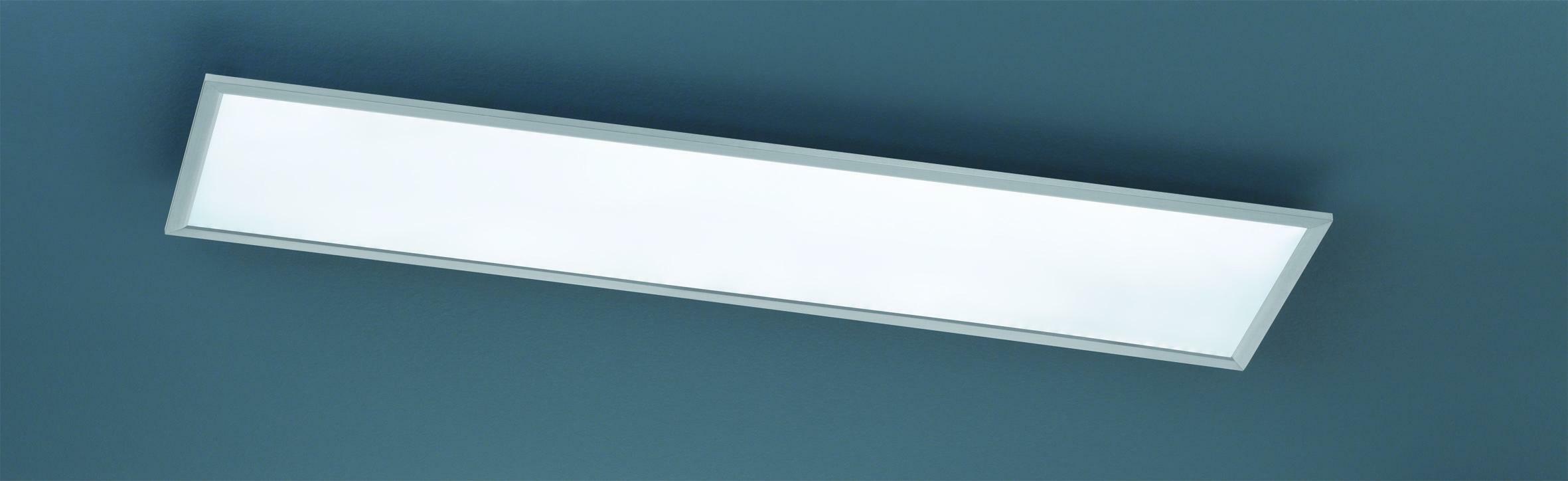 Plafoniera LED Rettangolare 120x30cm - 40W, 4880 Lumen, Temperatura Regolabile 3000K-6500K, Per Interni - Foto 3