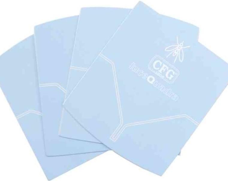 Carta adesiva di ricambio CFG per Lucetrap led 6 pezzi - EZ008 01