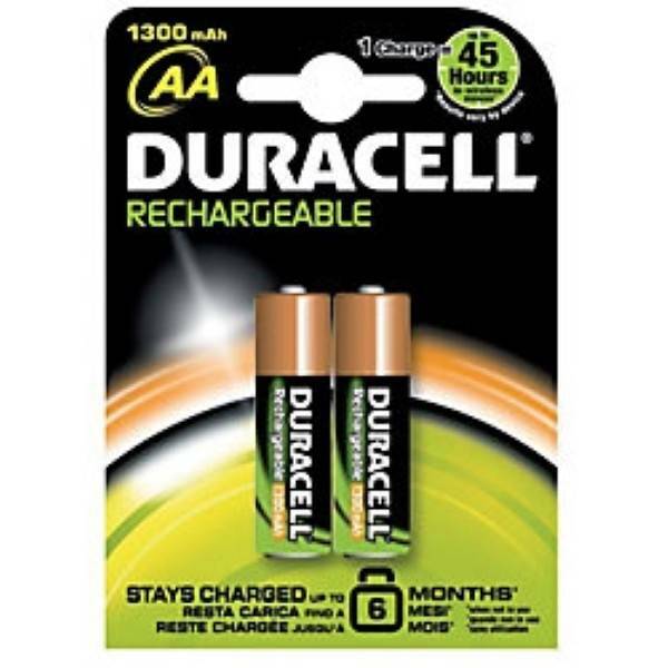 duracell duracell stilo ricaricabile stays charged 1,2v value/aa