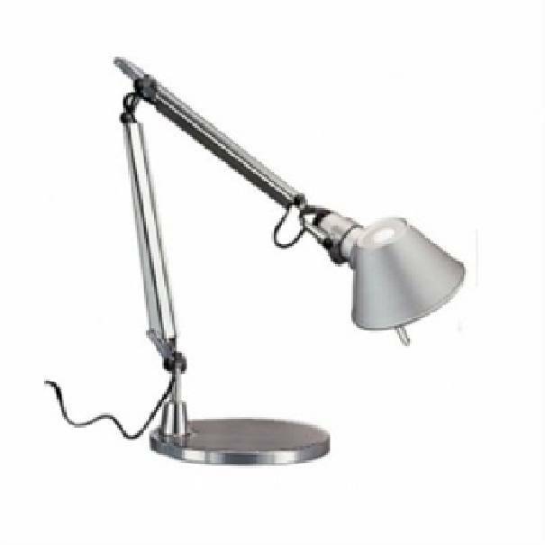 artemide artemide lampada da tavolo bracci mobili tolomeo micro alluminio a011800