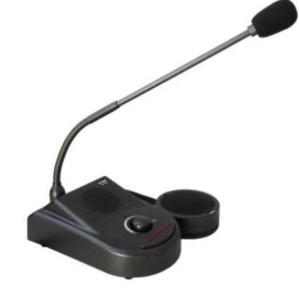 Microfono per sportelli Karma Italiana cavo da 3m nero - GM20P 01