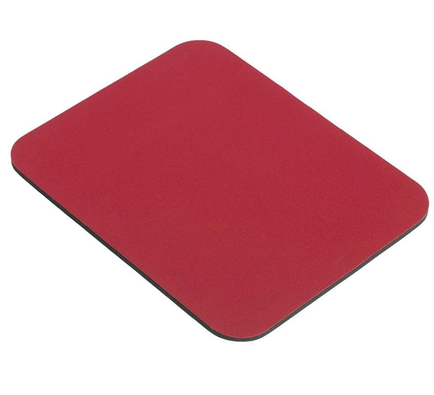 Tappetino per mouse IC Intracom Manhattan 22x26 cm rosso - 420921 01