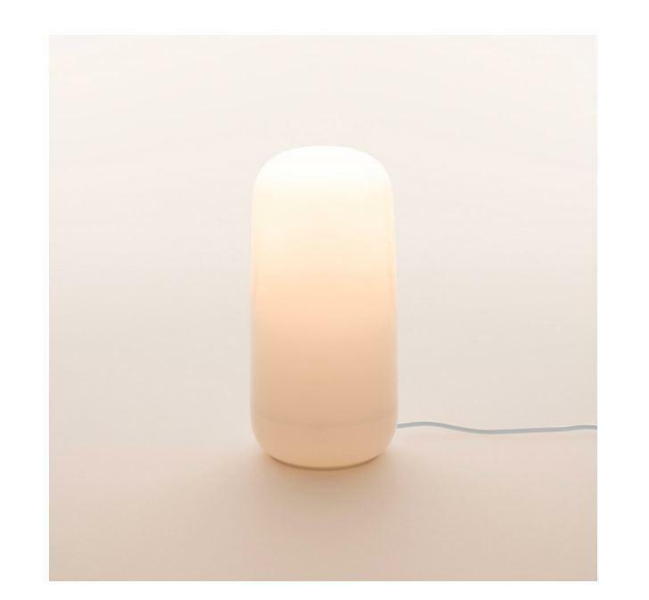 artemide artemide lampada da tavolo gople plug bianca 5,5w 414lm 2700k 0180020a