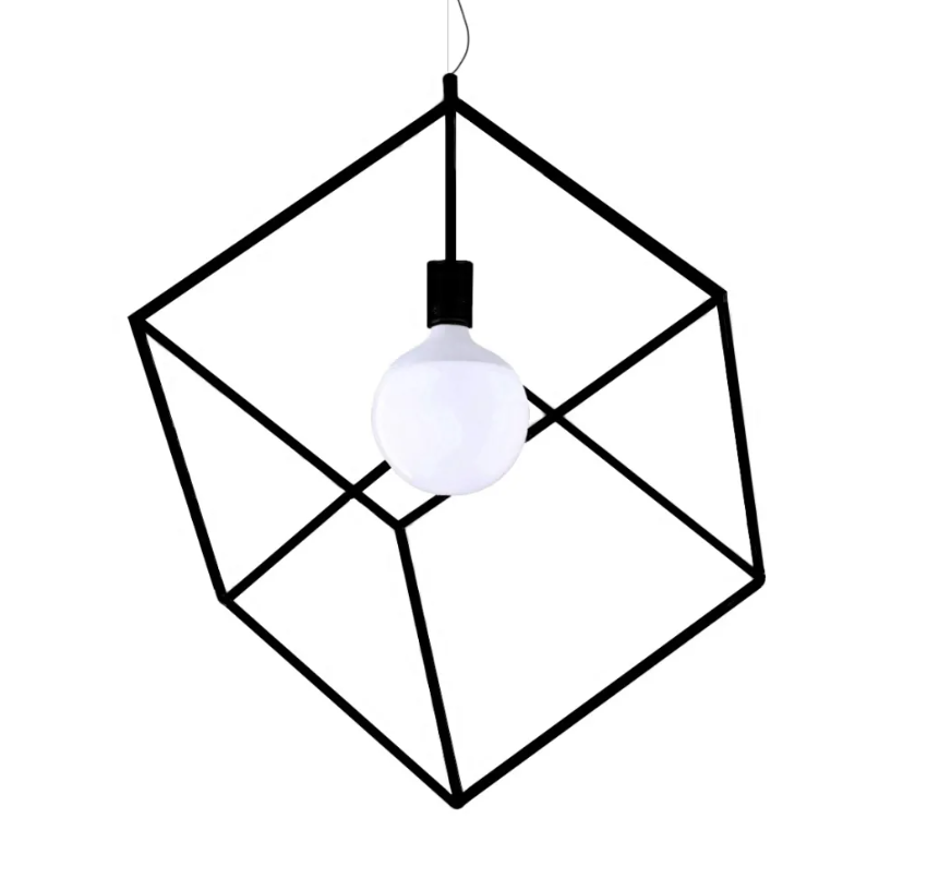 Sospensione Perenz Cube 1xE27 max 40W nero - 6693N 01