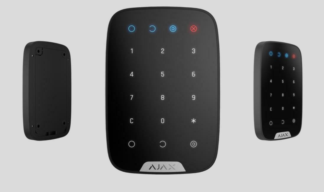 ajax ajax tastiera wireless e touch nera aj-keypad-b - 38248