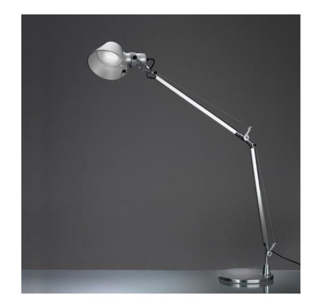 Lampada da tavolo led Artemide Tolomeo 10W 2700K alluminio- Solo Corpo Lampada - A0048W00 01