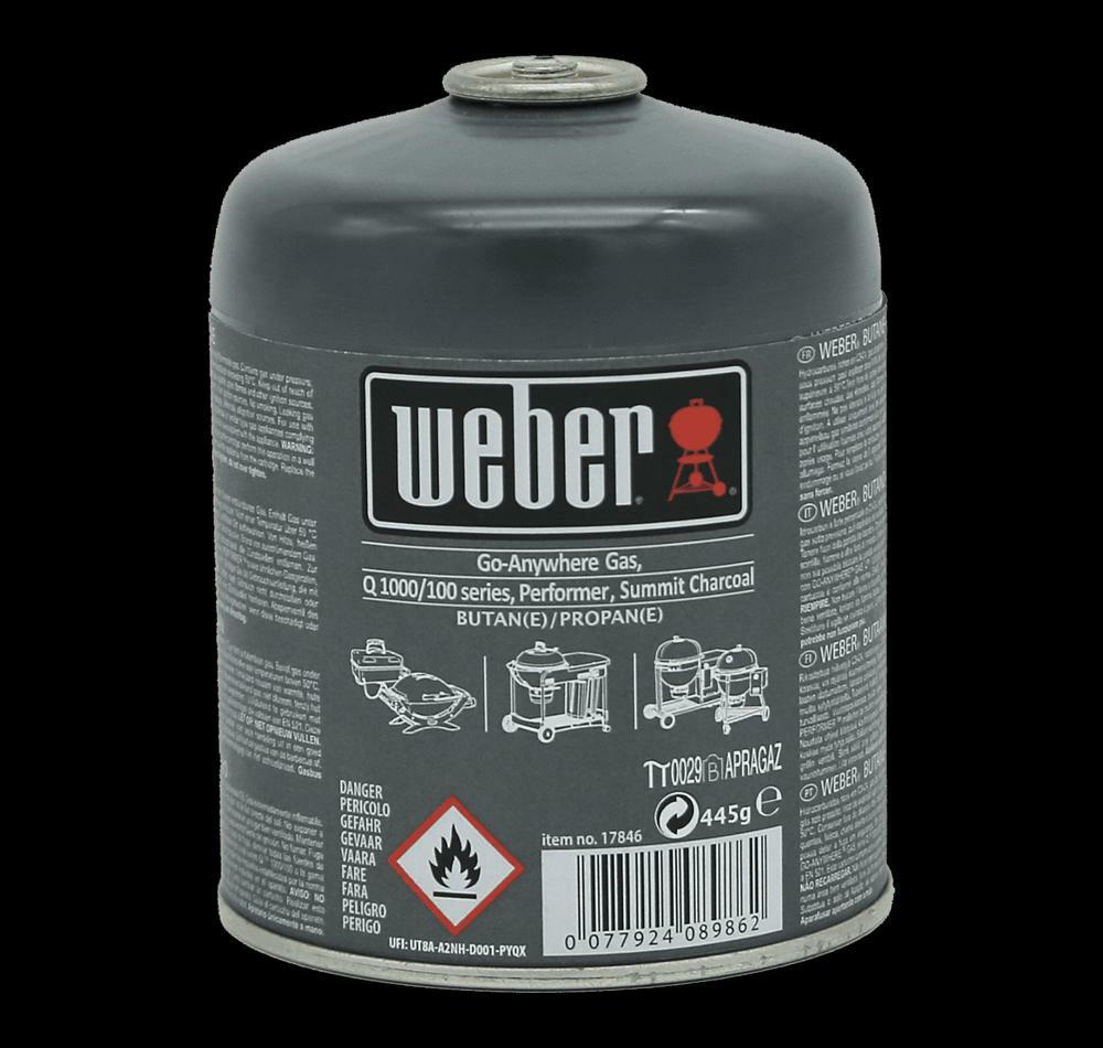 weber weber cartuccia di gas compatibile con q 100/1000 17846