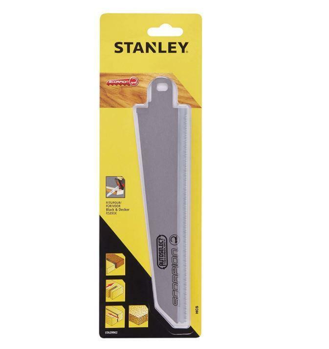 STANLEY STANLEY LAMA SCORPION TAGLIO DRITTO LEGNO E PLASTICA STA29962-XJ