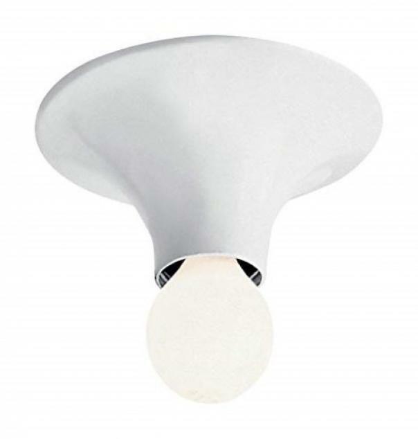artemide artemide lampada da soffitto teti 28w attacco e27 colore bianco a048120