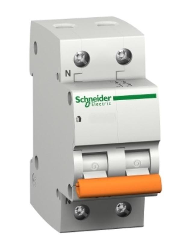Interruttore magnetotermico Schneider Electric DomA42 2P 6A 4500A - DOMA42C6 01