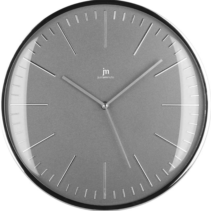 Orologio da parete Lowell Trendy diametro 35cm grigio - 00881-CF 01