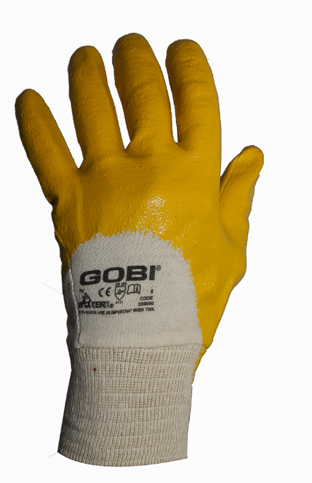 Guanti So.Di.Fer GOBI cotone impregnato taglia 8 giallo - F1204153 01