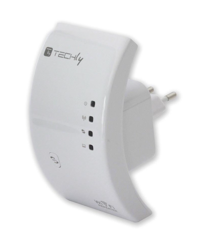 Ripetitore wireless IC Intracom 2.4Ghz 300Mbps bianco - 300774 01