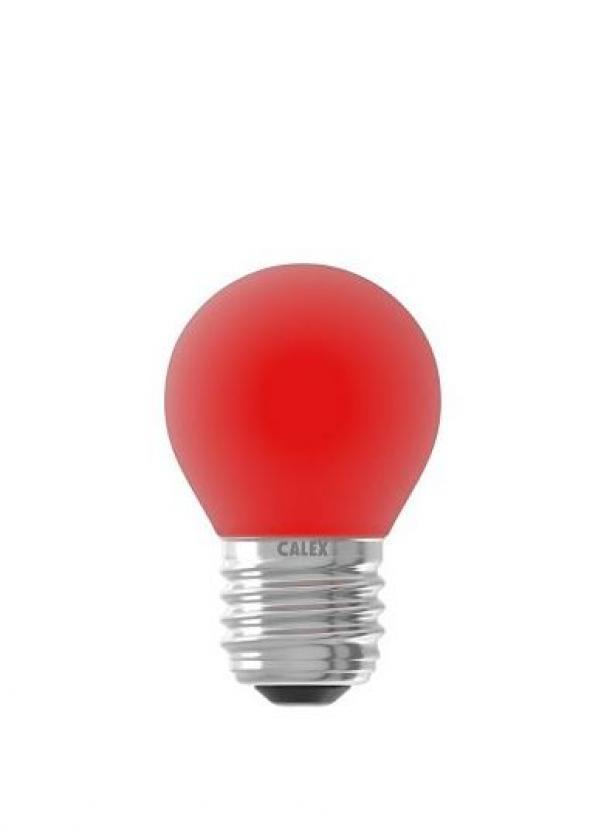 calex lampadina led a sfera calex 473428-1w e27-rosso