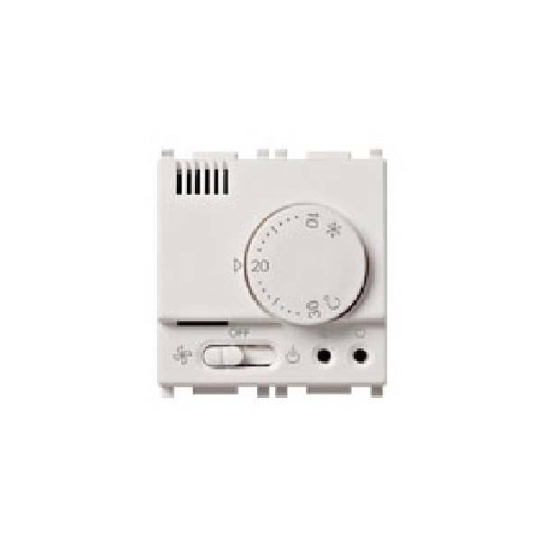 vimar vimar plana termostato elettronico 230v 2 moduli colore bianco 14440