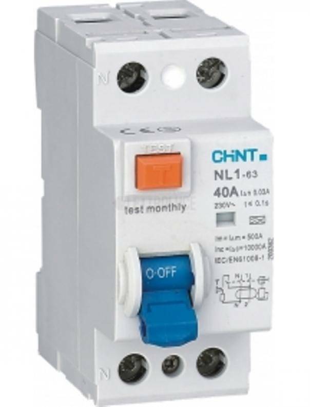 chint chint differenziale puro tipo ac 2p 40a 300ma 200219 61232