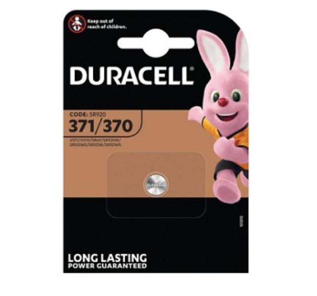 Batteria a bottone Duracell per orologi 1,5V - D371 01