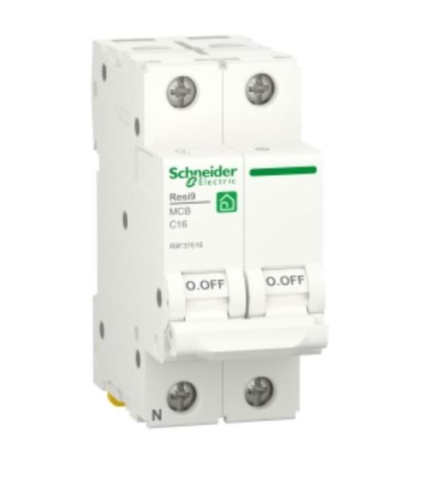 Interruttore magnetotermico Schneider Electric 1P+N 16A -R9F37616 01