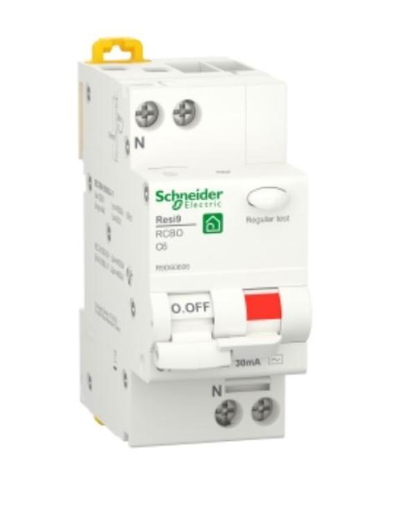 Interruttore magnetotermico differenziale Schneider Electric 1P+N 6A 30mA- R9D60606 01
