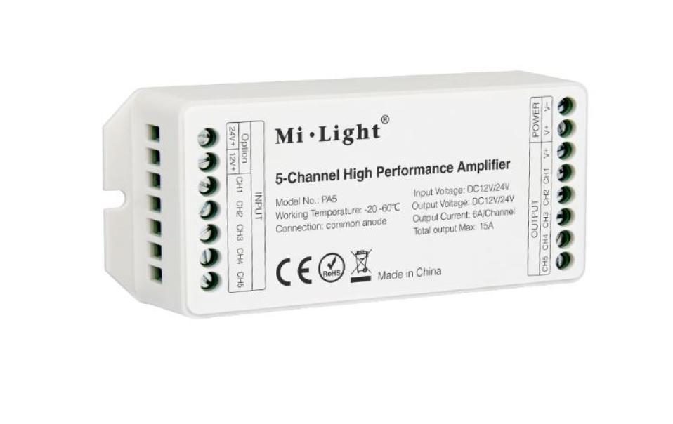 Amplificatore di segnale Nobile Illuminazione 5 canali- 5921/S 01