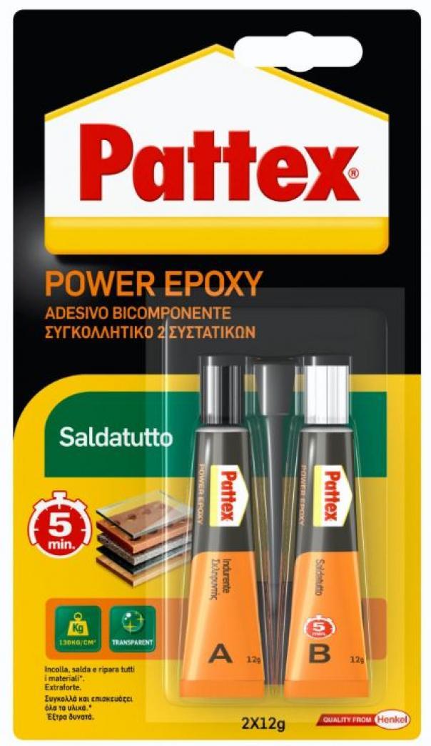 henkel italia pattex saldatutto 24g henkel 1659551-power epoxy