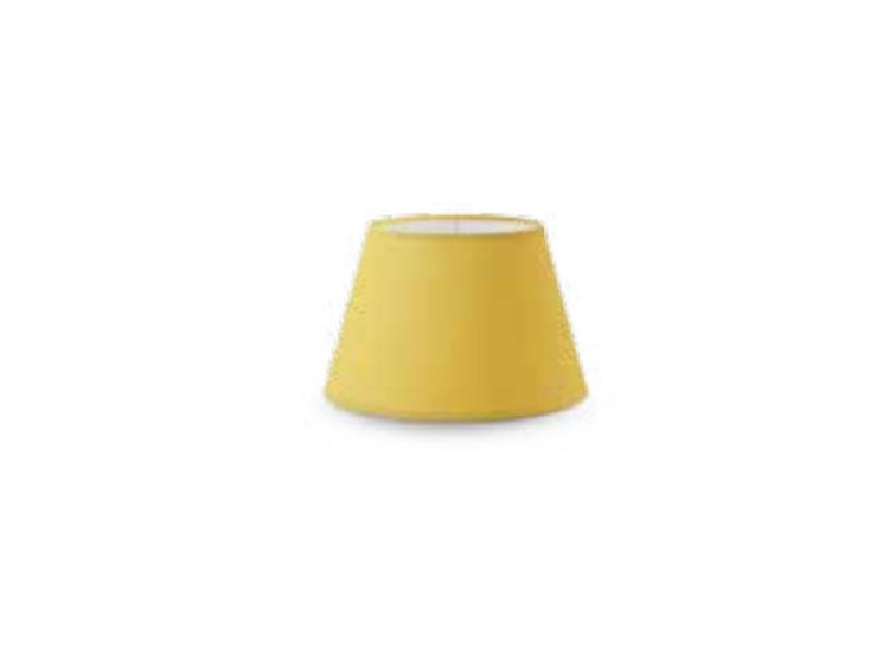 Paralume a cono Paralumi Nencini diametro 25cm giallo oro - 8310 01