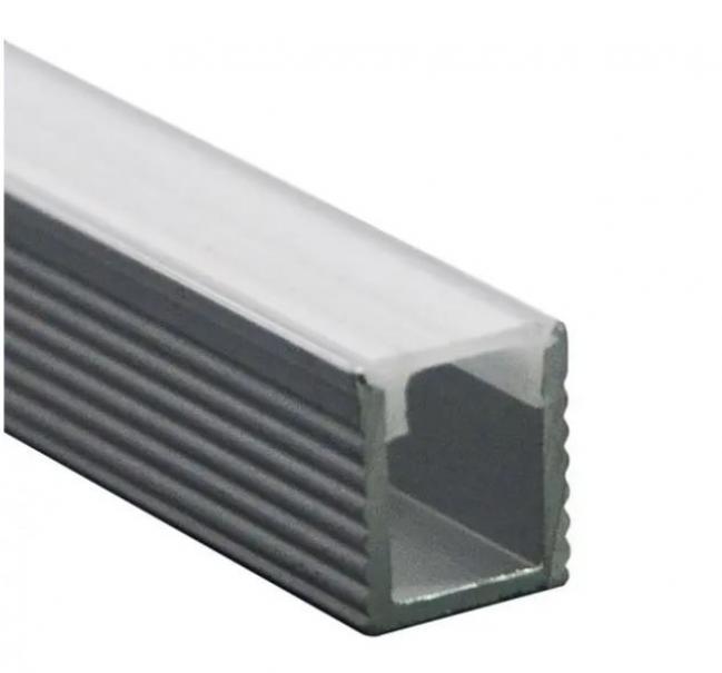 v-tac profilo alluminio per strisce led superficie v-tac 2903 vt-8136 -2metri