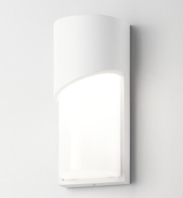 affralux lampada da parete section isyluce 586-e27 ip54-bianco