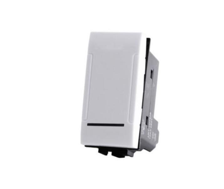 Deviatore unipolare Art compatibile Bticino Livinglight L4003N 16A bianco - 803B 01