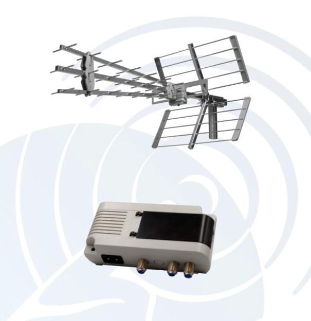 Kit Verde One Mitan antenna Triplex 42G + Amplificatore SJ232 - M57180132 01
