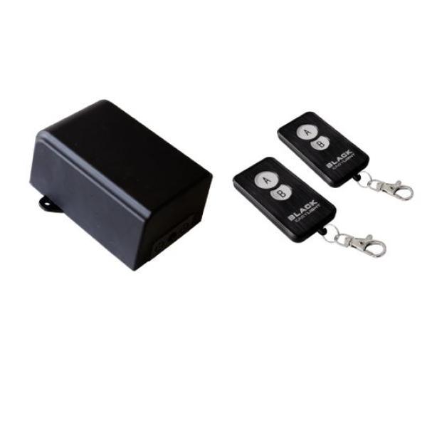 Kit black easy light Gbs ricevitore e radiocomando 2 canali da esterno- 2166 01