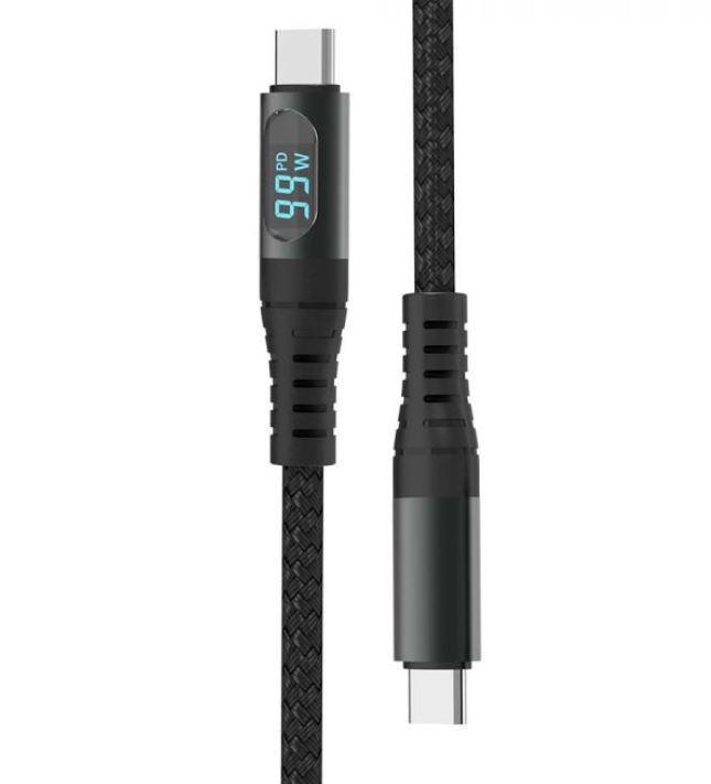 Cavo USB-C V-tac 1 metri nero VT-5303 - 7746 01