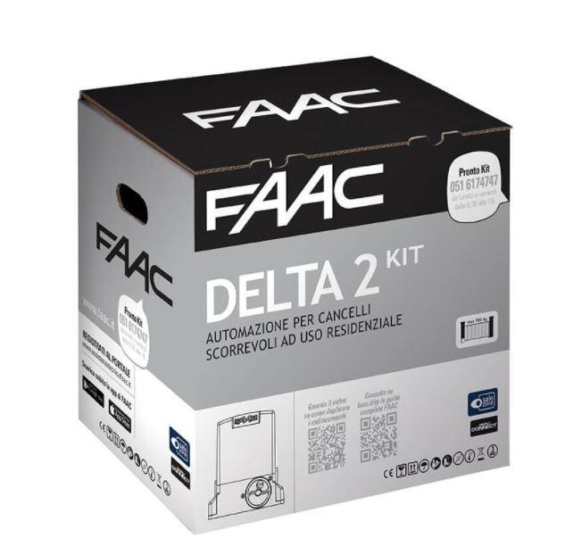 faac faac delta 2 kit 230v safe zone per cancelli scorrevoli 500kg 1056303445