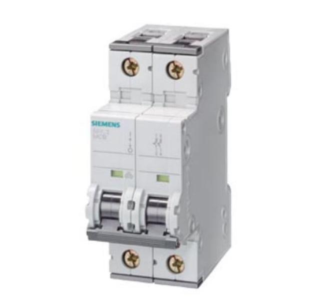 Interruttore magnetotermico Siemens 2P C16 15KA 400V- 5SY42167CV 01