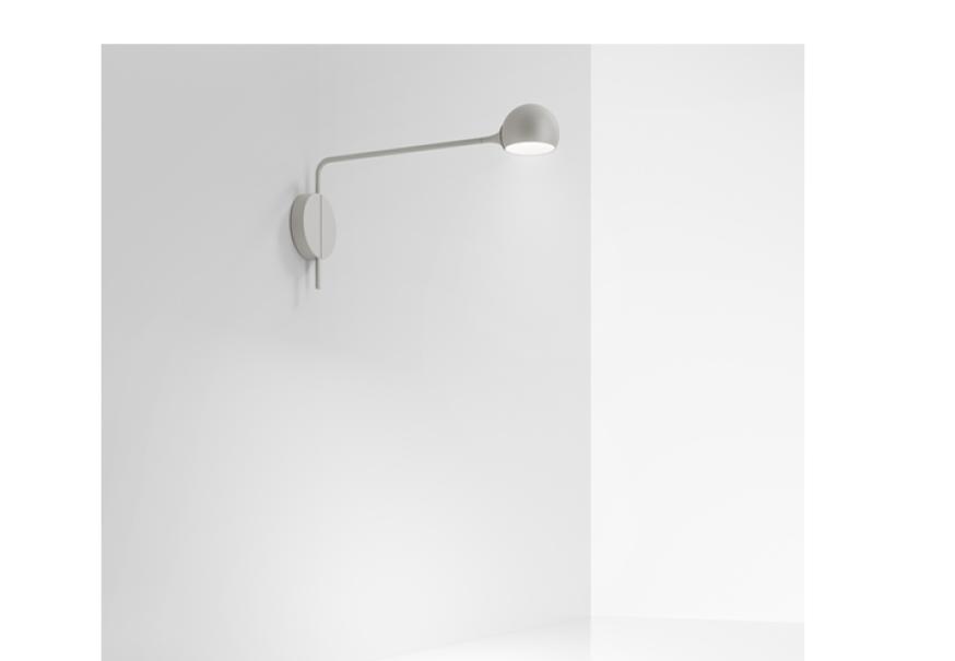 Lampada da parete led Artemide Ixa Large 9W 3000K bianco e grigio - 1113020A 01