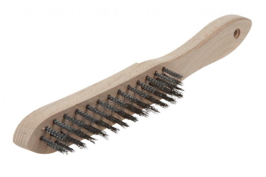 WOLFCRAFT WOLFCRAFT SPAZZOLA 4 FILE ACCIAIO CON MANICO IN LEGNO 2723000