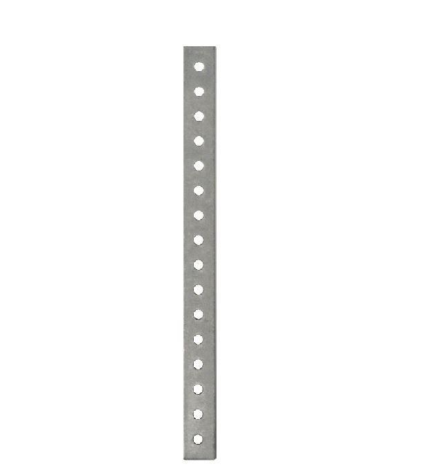 Deco Iron Force Barra Forata | Altezza 900 Mm | Ferro 30x8 Mm Con Fori Da 14,5 Mm Profilato Forato - 3