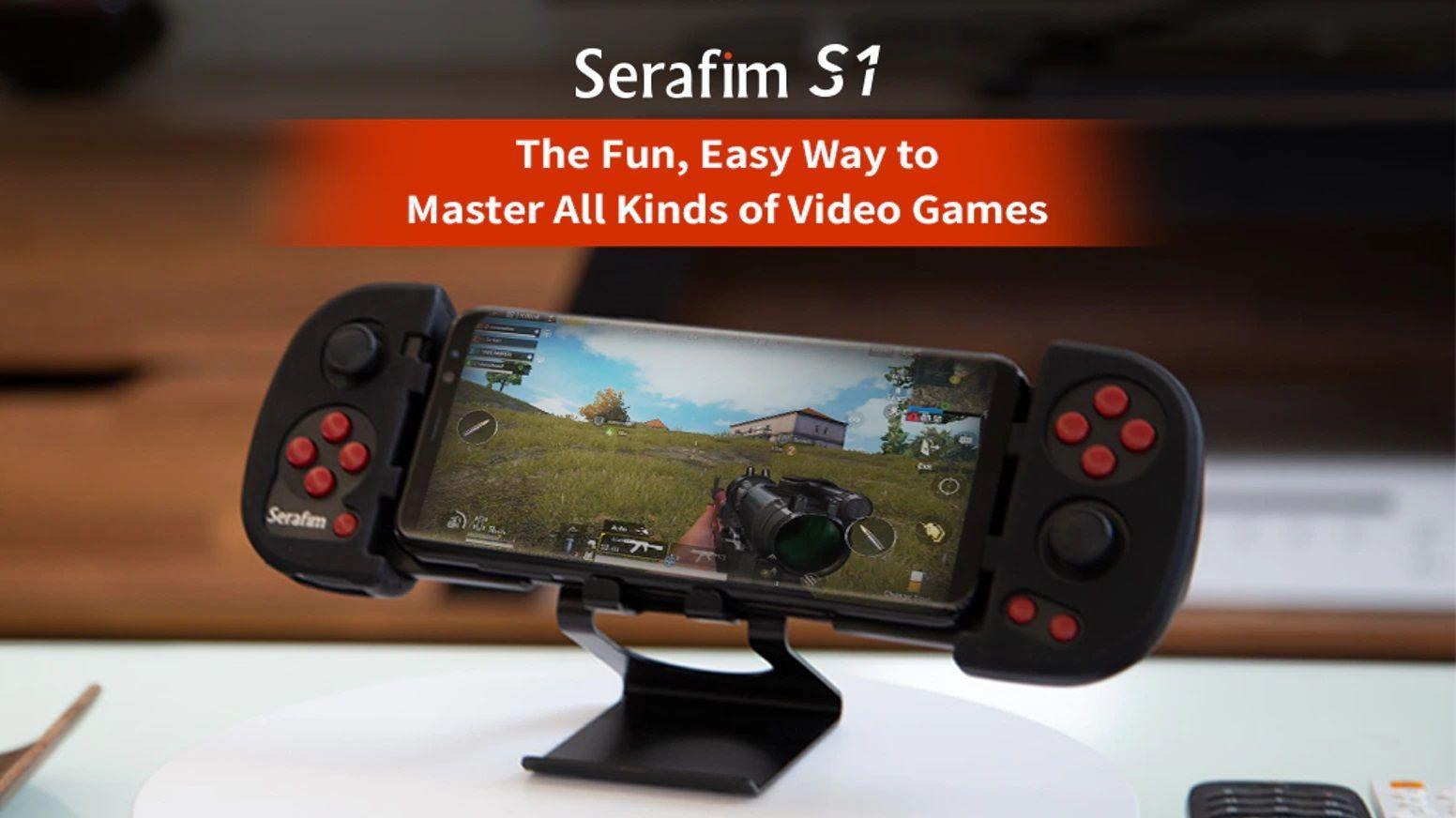 Mobile game controller Serafim progettato soprattutto per il gioco su dispositivi mobili - SERAFIMS1 01