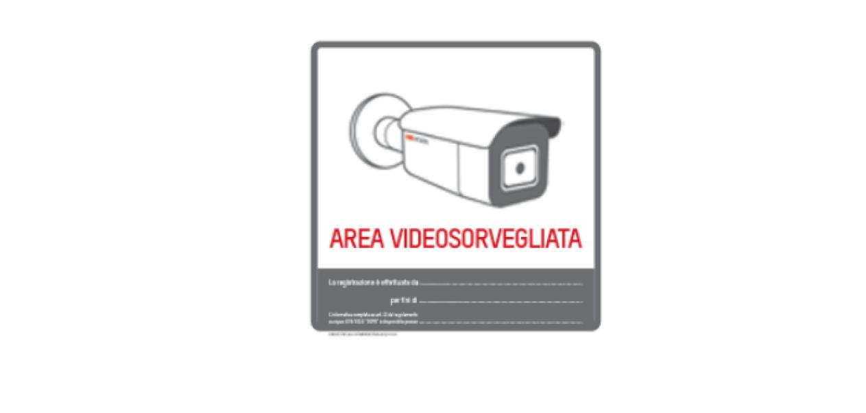 Cartello Hikvision Privacy area videosorvegliata - 150104813 01