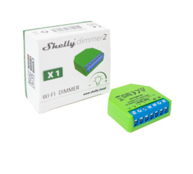 Dimmer Wifi Shelly per luci alogene, led e alimentatori Shelly Dimmer2 -  SHDIMMER2 01