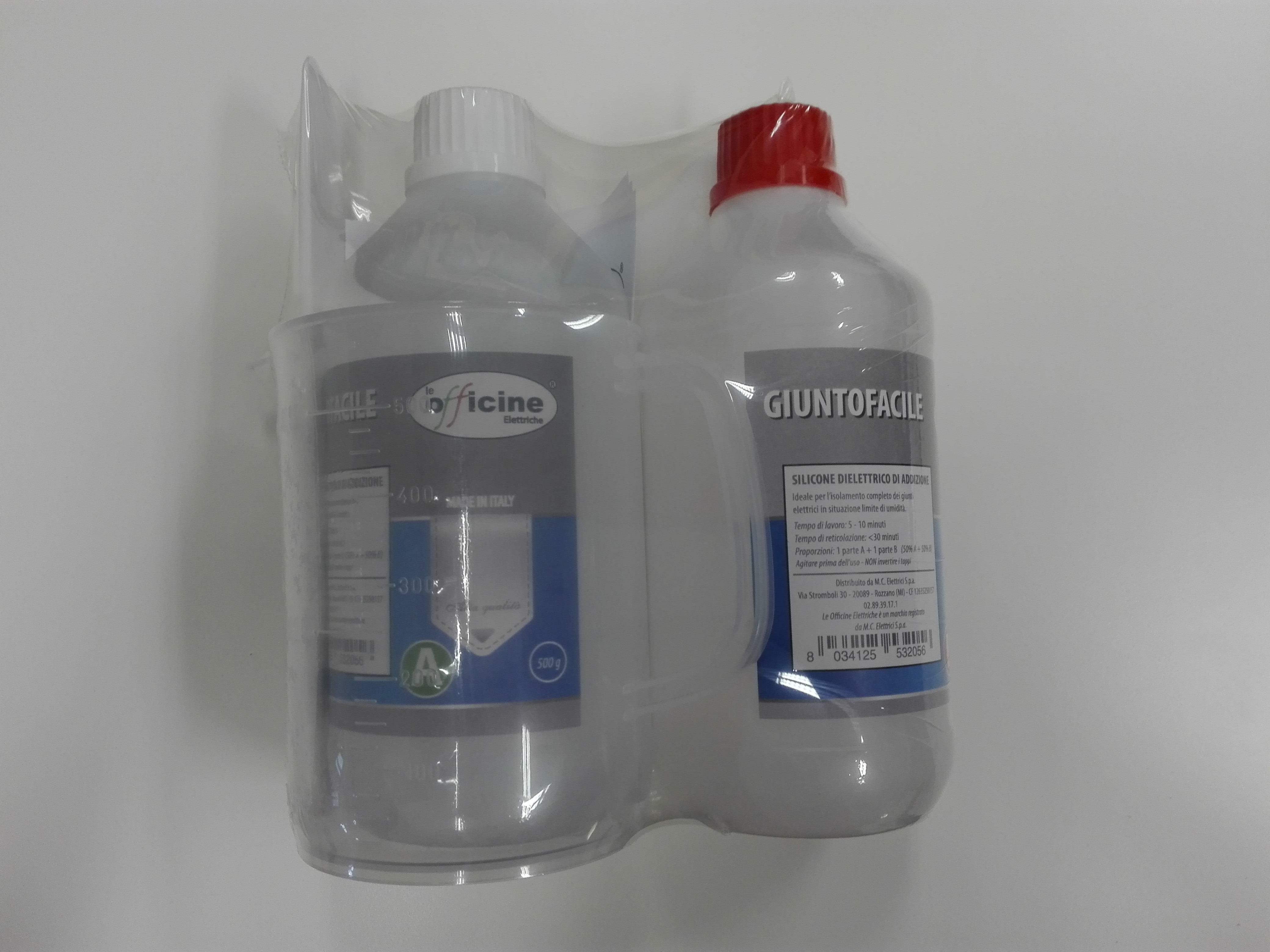 le officine le officine gel bicomponente 500g+500g+bec giuntofacile