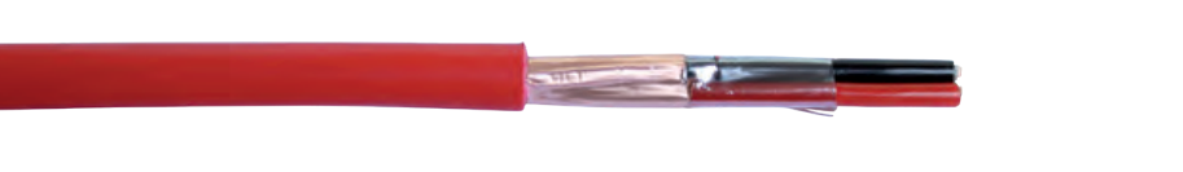 Cavo antincendio Micro Tek diametro esterno 8mm rosso vendita al metro - FRT2150XXX-E 01