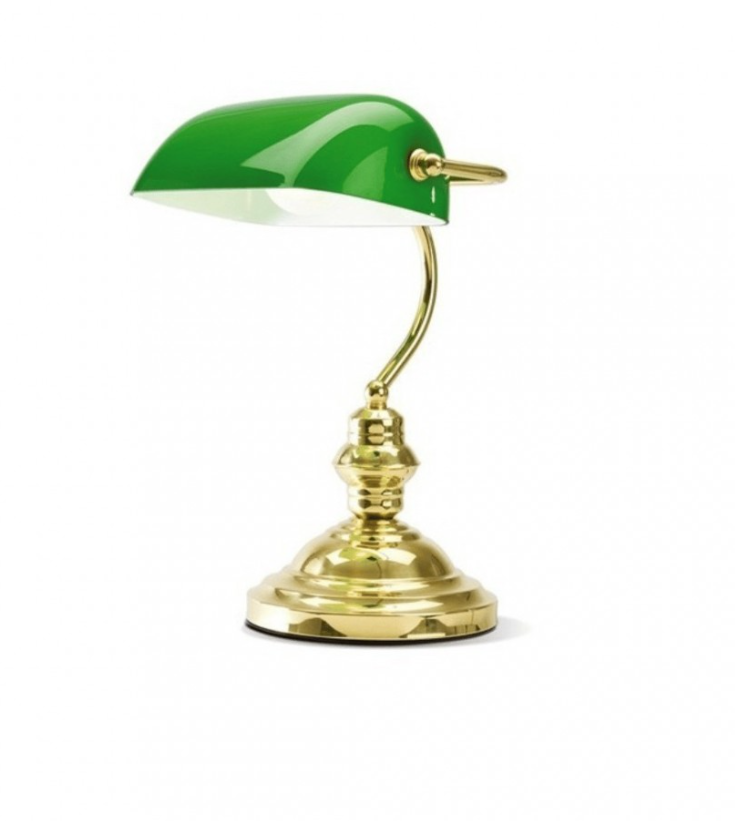 Lampada da tavolo Perenz Ministero 1xE27 max 60W verde - 4807V 01