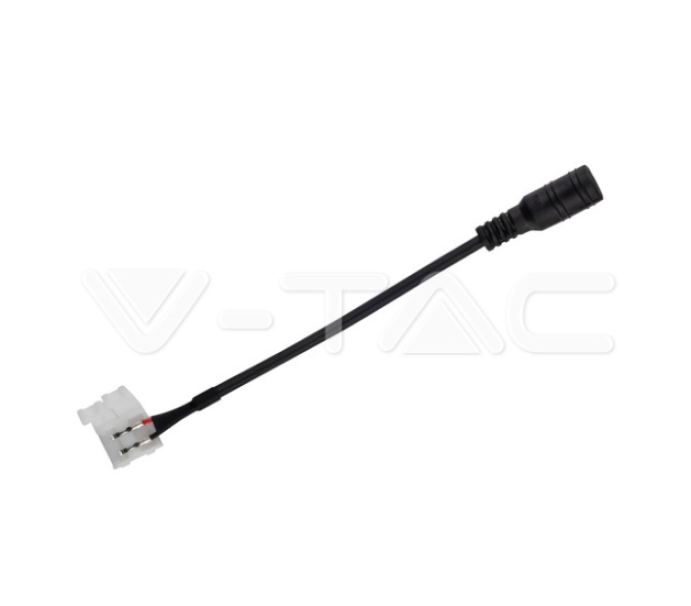 Connettore flessibile V-tac per striscia led 3528 DC femmina - 3507 01