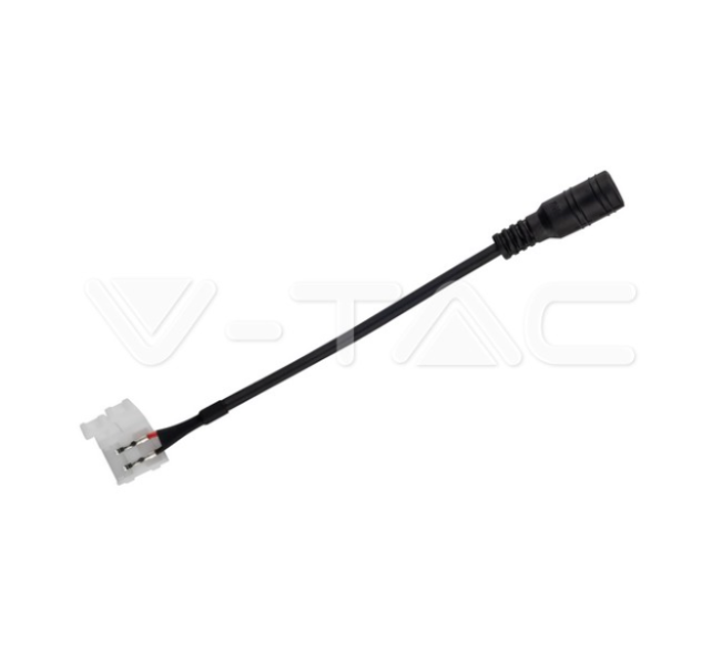 Connettore flessibile V-tac per striscia led 5050 DC femmina - 3508 01