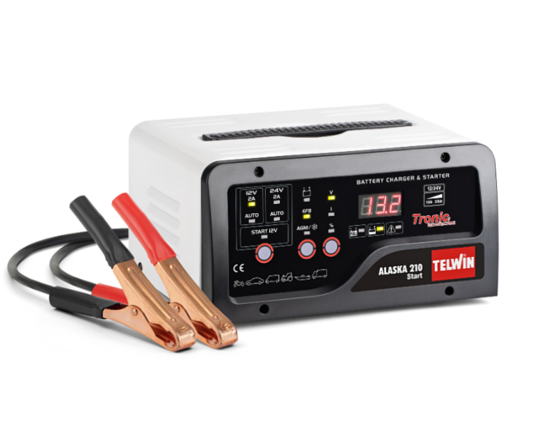 Caricabatterie Telwin Alaska 210 Start tecnologia Tronic - 807579 01