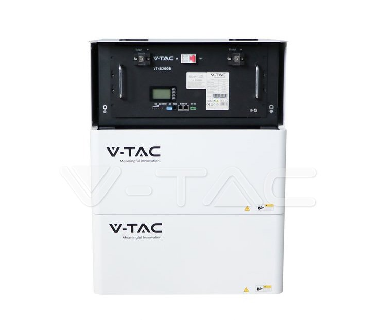 Modulo armadio V-tac per batterie max 9.6kWh max 3 moduli bianco - 11557 01