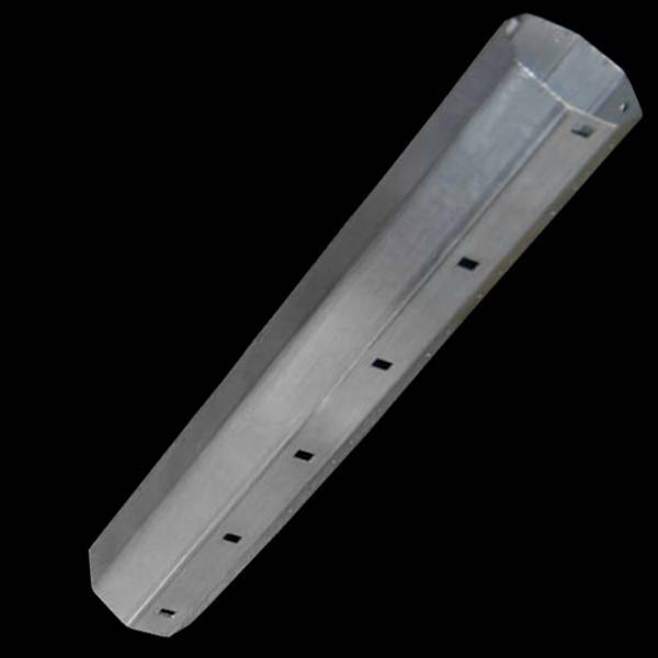 i sicuri i sicuri tubo ottagonale zincato per tapparelle diametro 60mm lunghezza 3mt 22208