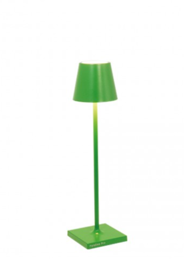 Lampada da tavolo led Zafferano Poldina Pro micro 1.8W 2200-2700-3000K verde - LD0490V3 01